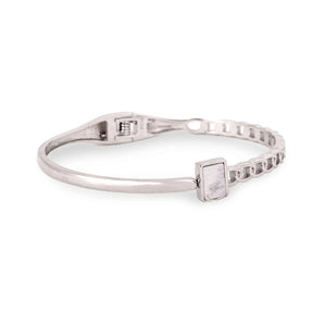 Silver Silhouette Chain Accent