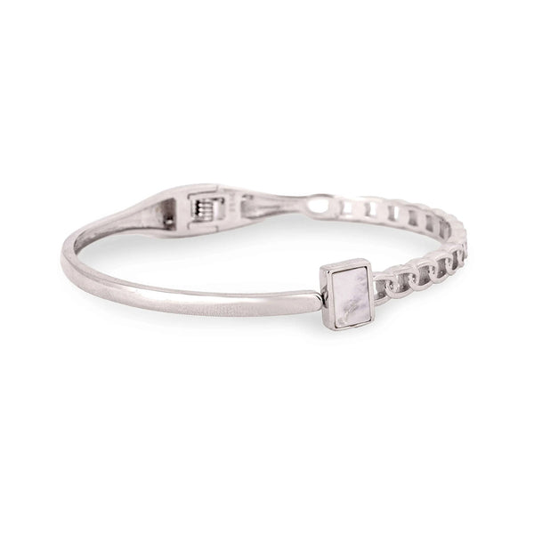 Silver Silhouette Chain Accent