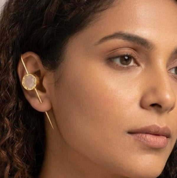 Classic Stone Ear Cuff