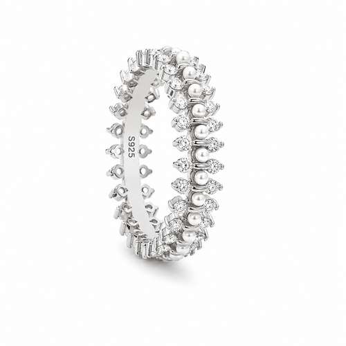 Crystal Coronet Ring