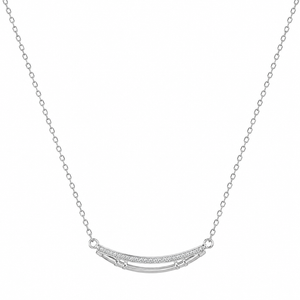 Luminous Arc Necklace