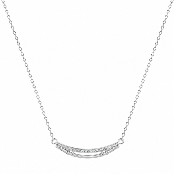 Luminous Arc Necklace