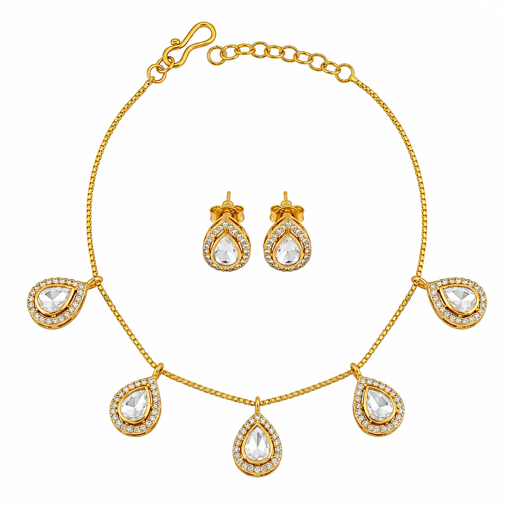 Regal Moissanite Set