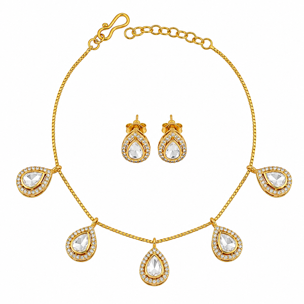 Regal Moissanite Set