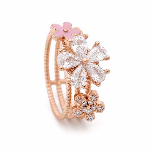 Floral Twirl Ring