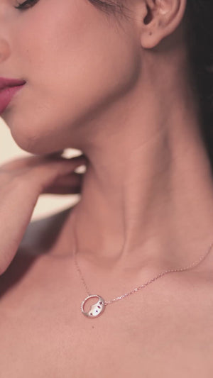 Golden Crescent Charm