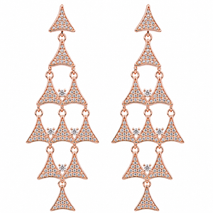 Delta Cascade Earrings