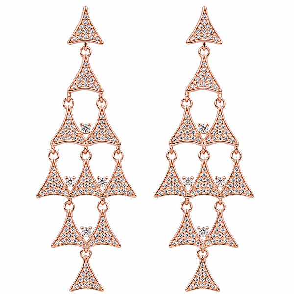 Delta Cascade Earrings